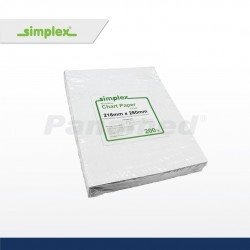 Simplex Thermal Print Paper 216mm x 280mm (sold per pack of 200s)